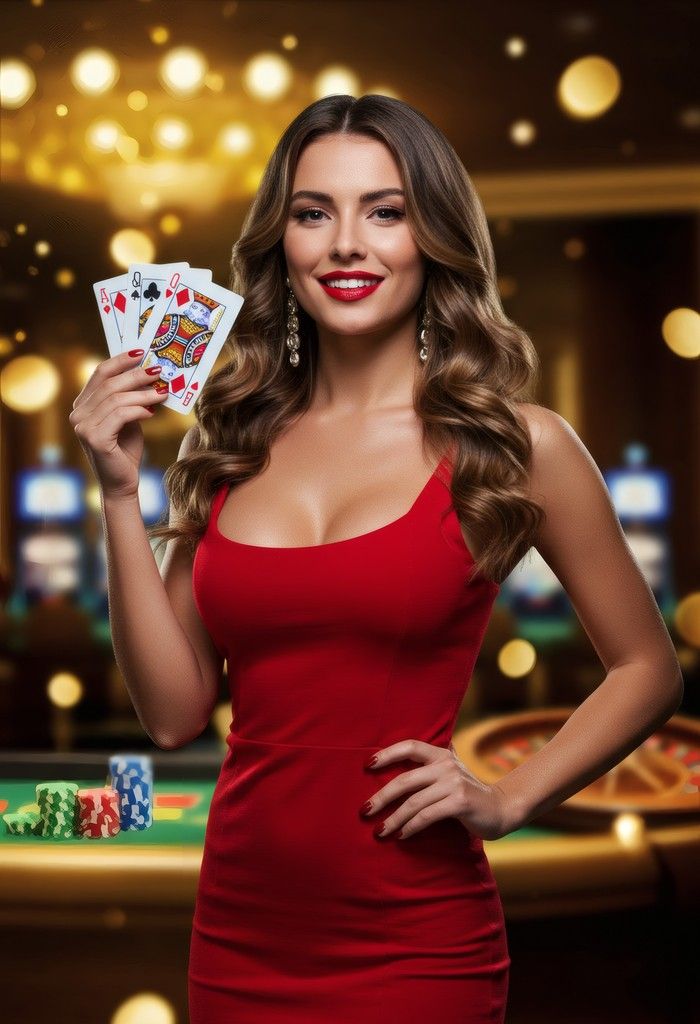 Slot game detail page with rules, payout table, and volatility information